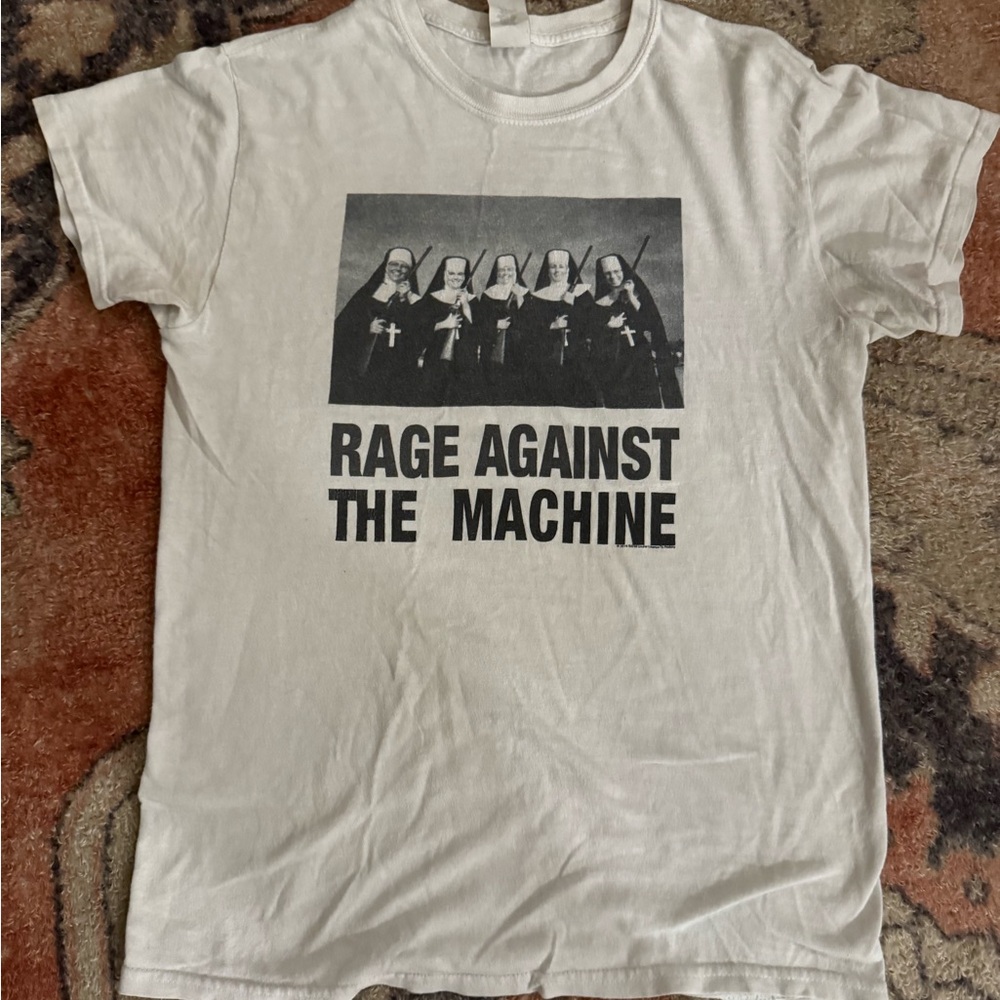 Rage Against The Machine Graphic T-Shirt - White